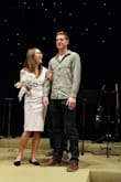 Wore this dress to my wedding rehearsal in December and it was perfect.  The way it hugs your body and the neck line give it a little sexy factor, while still being modest.  I felt great in this dress!  Quality fabric and fit true to size. - Leigh L.