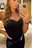 Such a cute bodysuit. Fits great and sucks everything in. Straps are adjustable. - Allison H.