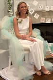 I wore these heels for my bridal shower. I absolutely loved them. Other reviews noted that they were not comfortable but this was NOT the case for me. The heel was the perfect height for the jumpsuit I wore and I plan to wear these again for my honeymoon! - Katie D.