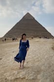 This dress is beautiful. While it ran a little bit large for me, I simply loved the flow of it. I'm also a huge fan of the peasant style. Overall, it just made me feel beautiful, elegant and feminine, which is always the goal when wearing a dress <3 I even wore it when I went to see the pyramids, an event which was a dream come true for me! - Veronica L.