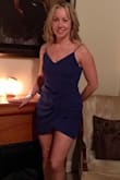 This dress is perfect in many ways. It's sexy, comfortable and flattering. The thicker material, along with the cut, hides whatever needs to be hidden in the tummy area. Short enough to show some leg but not too short. Received many compliments on it! - Susan C.