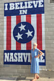 I lived in Nashville last year and it's HOT there. I can't tell you how many times I wore this dress (as well as another one Lulus had last year, the red one with the little white flowers). I wore them so often I always said, I would buy these in every color if they had more, PLEASE sell more of these dresses in other patterns/colors. So easy to throw on and go. So comfortable, it's the PERFECT summer dress. I'm 5'8 128 lbs I got the M, but I think I should have gotten the S. I have to wear a tank top underneath because the arm holes are really big. I love Lulus! - Cheryl C.