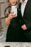 Perfect fit for smaller waists and bigger hips! Hugged me great and felt so feminine! Such a pretty dress. - Taylor B.