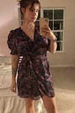Love this dress- perfect length for a nice dinner night out with some heels! - Morgan M.