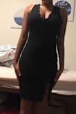 I ordered this dress for my formal and it fit like a glove. I fell in love with it as soon as I saw it. When it came I tried it on with and without a bra and it still looked the same which is amazing for my shape. I would totally recommend this to anyone! - Faith J.