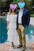 I wore this dress for my outdoor, summer wedding shower. It's so comfortable, easily dressed up or down, and super flattering! I received tons of compliments on it. So many that I bought it in another color/pattern for my mini-moon. Would definitely recommend! - Jessica B.