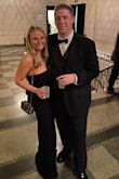 This strapless gown is simple but elegant. I wore it to a New Year's Eve gala and felt great in it. I sized up for more room in the bust, but it was a bit loose otherwise as a result. I would recommend this piece, and it can be dressed up with accessories. - Melissa M.