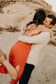 I wore this for my engagement shoot and it was perfect! The top was a little baggy on my because I have no boobs, but it still was pretty! It's a good amount of classy, sexy, and boho and photographs really well! - Kaylee E.