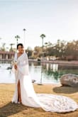 I can't believe how perfect this dress is!! So many details and extremely high quality for the price. This dress was perfect for my garden wedding in February. I am very happy with my purchase, thanks Lulus for the beautiful and affordable wedding dresses!! - Paola P.