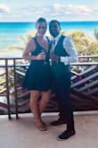 I absolutely LOVED this dress. I wore it to my husbands Presidents Club awards ceremony in Cancun, Mexico. The fabric was not cheap and the quality of stitching was great. I was worried about the dress being too short but it was just right! The color was a beautiful navy blue. I would highly recommend this dress! - Holly Y.