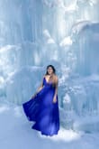 This dress is everything, loved the flowy material and the colour is so vibrant and beautiful - Hinal P.