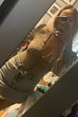 I love this top! But its tight in the button area. Theres gap can see my skin inside. the rest are perfect. I wanna exchange size made a mistake in ordering small size

Update: the medium size is too loose for me. I ended up keeping it. Will just lose weight since i gained alot after pregnancy. I really love it - Erika S.