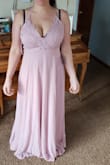 So light, comfortable, and breathable. Everything fits good except the length is long but I can easily get it hemmed. I feel really good in this dress. - Julie A.