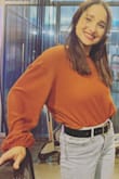 Comfortable, beautiful, and sexy are the descriptions of this sweater. - Kathiria C.