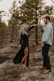 I Loved everything about this dress! Super adjustable, excellent material and it fit so well! I love the way it hangs. I wore it for my engagement shoot and I'm obsessed - Samantha J.