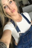 Cute basic white top, bought to go under the overalls I also got from Lulus. - Jene W.
