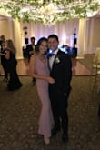 I bought this for a friends black tie wedding & it was perfect for the occasion! Got a ton of compliments as well- May purchase again in black or navy! - Ashley M.