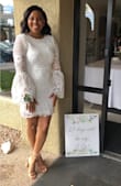 I wore these to my bridal shower over the weekend and they were cute and perfect. I paired them with my lace white long sleeve dress from Lulus as well. I felt like I could have almost went down half a size but they still worked great. - Lepree T.