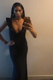 I love this dress I ordered it for my girlfriends wedding and my husband loves it. It was a little tight in the belly area due to me being pregnant but it still looked and felt amazing. - Danelle P.