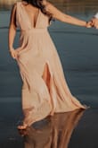 This dres fit perfectly and worked perfectly for my engagement photos. - Stephanie B.