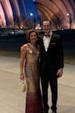 I wore this dress to a Black tie heart ball. The dress is beautiful on. It's def worth the cost. I did have the dress taken up in length. I received so many compliments on the dress. I do feel like I lost some sequin but not terrible. - Tricia B.