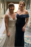 I received so many compliments on this dress! Love the color, velvet material. Fit was great. Boning made it so I *almost* didn't need to wear a bra. - Monique F.