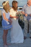 I wore it to renew my vows on the beach. I received a lot of compliments, was nice & light & flowing.... - Heather L.