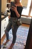 Looks amazing with jeans. Will wear all spring long! - Brittany D.