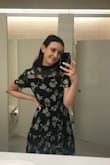 I ordered this dress because it's truly for all seasons. Perfect with a leather or jean jacket in fall/spring and also on its own! It's super lightweight but not see through. It also has an elastic waist so I sized down from a small to X-small but honestly would've been fine either way. - Jennifer V.