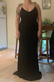 Really pretty dress, great quality fabric! Way too long I will need to get it hemmed but besides that it's great! - Jenae V.