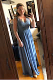 This was one of many dresses I bought for a wedding as a bridesmaid, and the amount of detail that this dress has is great! The material, fit, and shape of the dress is perfect. Besides needing to get it shortened because of my height, I wouldn't change anything about this dress! - Kathy S.