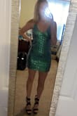 It's one of my favorite dresses from lulus, but it's a little roomy around the bust. I have an hourglass figure, and it accentuates my curves nicely. The v-neck is very flattering. I'm normally a medium in lulus sizing, but I ordered both and the small is perfect on me. Once you get the size right, 9/10. - Alexandra P.