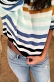 It is a crop top sweater. I had received several compliments. - CHRISTINA H.