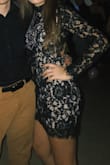 the dress was absolutely beautiful!! it made me feel confident! i ordered the smallest size and it was still to big but i'm just a small person. also was awkwardly long which i didn't notice in the picture but i just pulled it up a little. i loved it overall!! - Tiauna F.