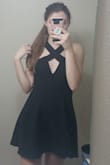 It runs large but it is a nice dress. I returned and didn't get a smaller size because I decided the style wasn't something I would wear much. I would still recommend with a size down - Hannah R.