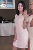 I originally bought this dress in a different color size Small. This time I ordered an XS and I'm so thankful I did. It fits perfectly, super flattering and comfortable at the same time! I'll probably buy this dress in every color. - Elizabeth G.