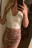 This top is so soft and stretchy! You can dress it up or dress it down. It is fitted and gives your body a great shape. - Michelle K.
