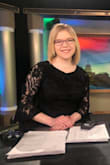 I wore this dress to anchor my college's newscast and felt so cute and confident!! I originally ordered this dress in a medium (my normal size) but it was too small so I ordered a large and was really pleased. I would have liked it to be more fitted, but the medium was too small so I ordered up and was still really happy. The dress is long enough to wear too work, really thick, good-quality material, it's lined which is great and it's just so cute!! - Kayleigh G.