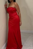 This dress was the perfect. Very flows and not too tight. I was able to walk, sit, stand and dance. - Wendy S.