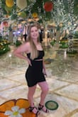 I got this dress to wear one night for my bachelorette weekend and I'm so glad I did! The dress hits all the right places and the layered action going on in the front hid the expensive dinner I ate. Very flattering! - Summer B.