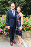 This dress is beautiful. They were out of XS so I ordered a S, was a bit big around the back but fine. - Marisa N.