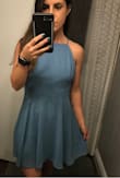 Beautiful dress. Fits perfect. I'm planning on wearing it for my friends wedding this summer! I absolutely love the color. - Dorothy Z.