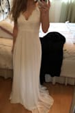 This dress is everything I was hoping for! I can't wait to wear it at my destination wedding!! - Chaylene F.