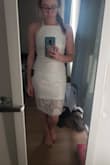 I got this dress for my bridal shower and rehearsal dinner. It's so comfortable that when I tried it on, I wore it all over my house. Super cute and very flattering. - Alyssa P.