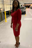 I am a size 4 and so I got a size 4, and it fits perfectly and comfortable, just perfect! I wore it to my husband optomitry alumni college reunion and I got tons of compliments I just love ordering from Lulus the fabric is nice and my dresses are always true to size. - Claire M.