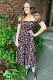 I have worn this dress so many times, and it is perfect! It's light and airy, so it's the perfect dress for the summer. - Maria M.