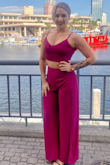 Wore this to my birthday brunch. Incredible color and extremely flattering. - Theresa R.