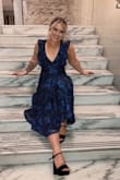 I ordered this dress for my programs gala and I LOVED it! it is so flattering and so comfortable and I got so many compliments on it. Definitely recommend - Sabina K.