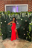Wore this to a black tie ball & received many compliments. It fit perfectly at the top and was a little long, but I'm short so it was expected lol. I took it to get altered & she just took some length off the bottom & voila! I was skeptical about ordering online but saw all the reviews so here I am writing one for the next person who can't decide. BUY it girl! - DeAnna F.