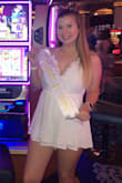 This romper was so cute for my bachelorette party! However, I did think it was a little small and found myself pulling at the back straps all night long. But if the straps were too loose then I felt like the top wasn't supportive. If I ever get this romper in another size I would size up! - Summer B.
